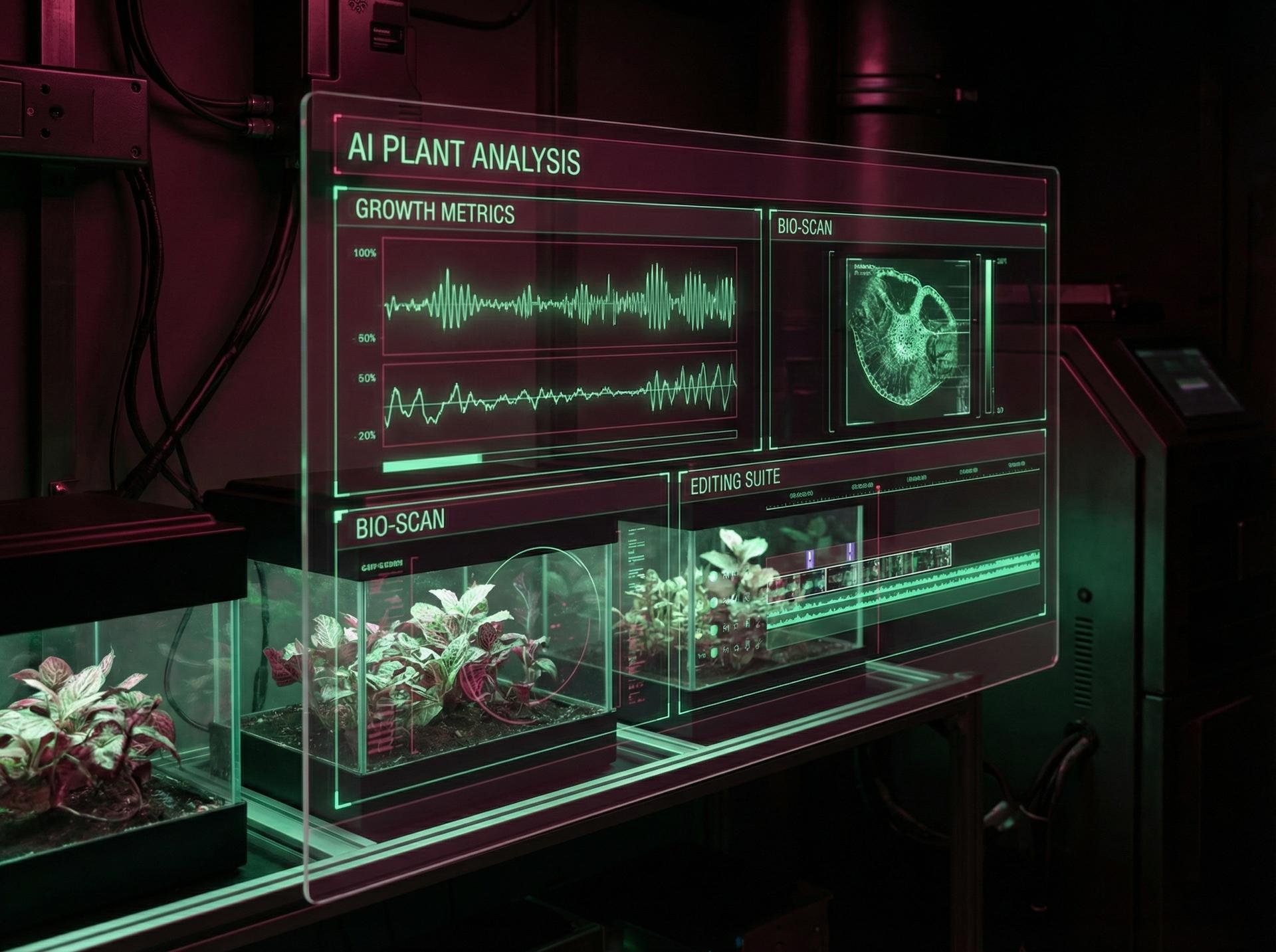 抖荫短视频 AI植物视频剪辑