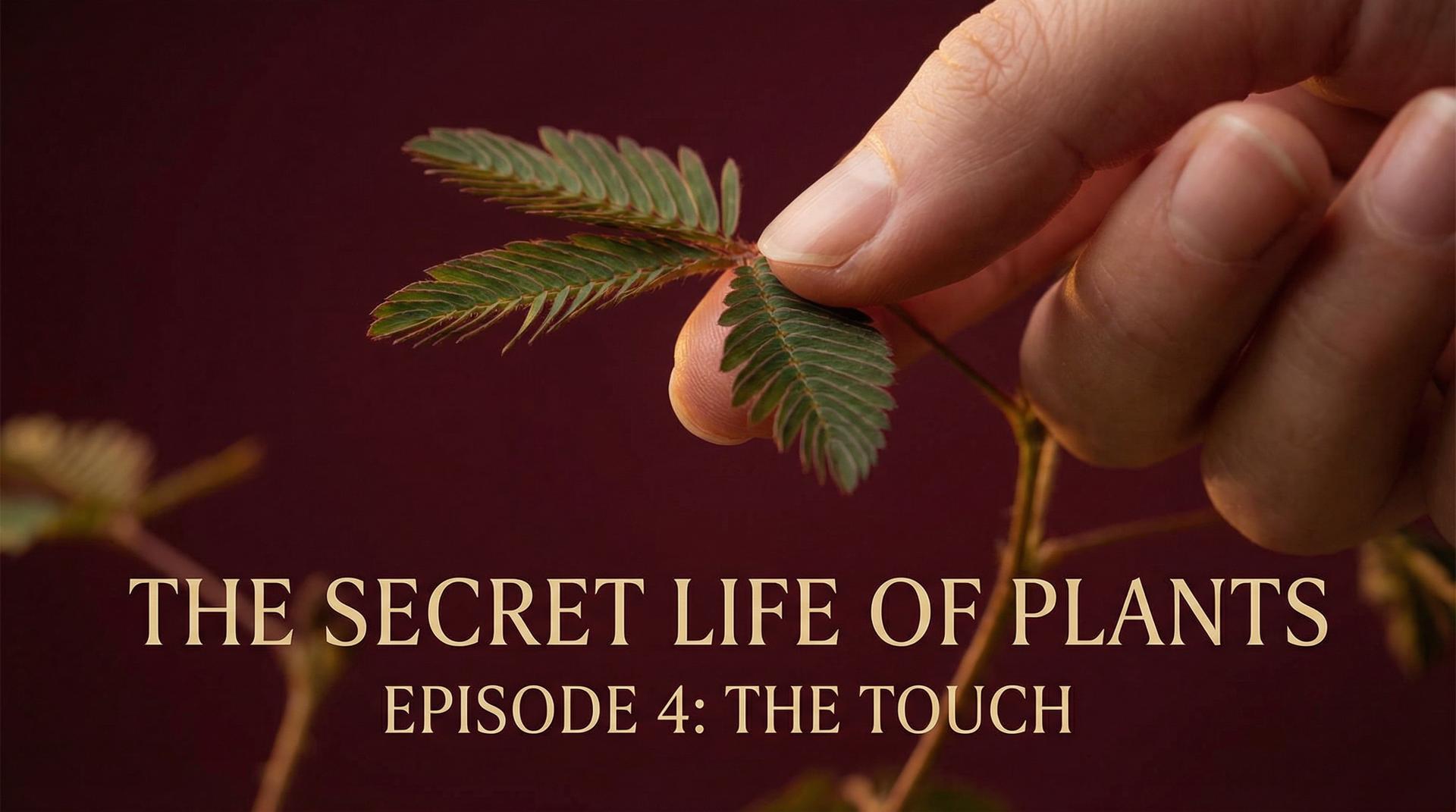 抖荫短视频植物视频 - 含羞草视频微距拍摄